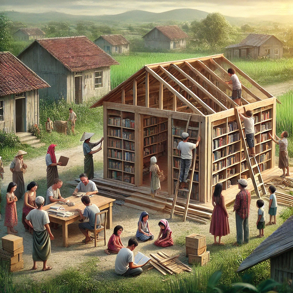 Build Library for Rural Children